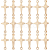 40Pcs Brass Connector Charms KK-BBC0010-15G-1