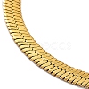 304 Stainless Steel Herringbone Chain Necklaces NJEW-P282-07G-2