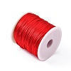 Nylon Satin Rattail Cords NWIR-R025-1.0mm-700-2