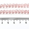 Transparent Glass Beads EGLA-A035-T6mm-D20-5