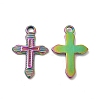 Ion Plating(IP) 304 Stainless Steel Pendants STAS-I671-06MC-1