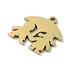 304 Stainless Steel Charms STAS-C097-32G-2