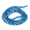 Imitation Jade Glass Beads Strands EGLA-YW0003-19A-23-3