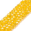 Electroplate Glass Beads Strands EGLA-A044-T4mm-B05-1