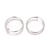 Electroplate Brass Retractable Clip-on Earrings EJEW-L221-01S-1