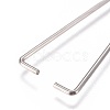 Non-Tarnish 304 Stainless Steel Ice Pick Pinch Bails STAS-K189-A01-L-2