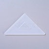 DIY Triangle Ruler Silicone Molds DIY-G010-68-1