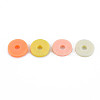 4 Colors Handmade Polymer Clay Beads CLAY-N011-032-37-3