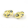 Handmade Porcelain Beads PORC-N009-07B-2