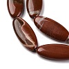 Natural Red Jasper Beads Strands G-B078-E10-01-4