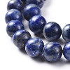 Natural Lapis Lazuli Round Beads Strands G-I181-09-8mm-6