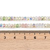 Electroplate Glass Beads Strands EGLA-B011-04A-04-4