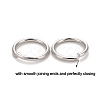 Brass Open Jump Rings KK-M165-9mm-01P-NR-4