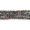 Electroplate Glass Beads Strands EGLA-A034-T6mm-J16-1