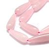 Natural Rose Quartz Beads Strands G-E576-32-3