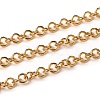 3.28 Feet Ion Plating(IP) 304 Stainless Steel Rolo Chains X-CHS-E016-02A-G-1