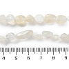 Natural White Moonstone Beads Strands G-P497-01C-65-5