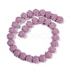 Synthetic Coral Dyed Carved Beads Strands CORA-K009-05A-03-2