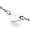 Non-Tarnish 304 Stainless Steel Box Chain Slider Bracelets BJEW-M233-06P-2