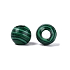Synthetic Malachite European Beads G-Q607-02I-2