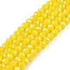 Electroplate Glass Beads Strands EGLA-A044-P3mm-A04-1