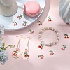60Pcs Alloy Enamel Pendants ENAM-SC0003-86-4