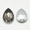 Pointed Back Glass Rhinestone Cabochons RGLA-T081-13x18mm-03-2