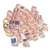 Electroplate Glass Beads EGLA-Z004-04B-03-1