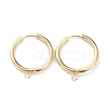 201 Stainless Steel Huggie Hoop Earring Findings STAS-P283-01I-G-1
