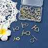 20Pcs 12 Styles Alloy Toggle Clasps FIND-FS0004-53-8