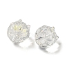Transparent Glass Beads GLAA-D025-05L-1
