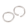 Brass Twister Clasp KK-Z146-04P-03-2