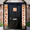 Polyester Hanging Sign for Home Office Front Door Porch Decorations HJEW-WH0023-014-4