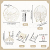 1 Set Wedding Guest Book Alternative AJEW-CP0005-27-2