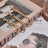 3Pcs 3 Style Alloy & Iron Link Chain Bag Strap Extenders FIND-CA0007-77-4