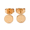 304 Stainless Steel Stud Earring Findings STAS-H436-21G-04-1