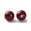 Plastic Imitation Pearl Beads FIND-M059-01B-01-2
