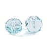 Transparent K9 Glass Beads GLAA-E048-28-2