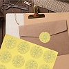 34 Sheets Mandala Self Adhesive Gold Foil Embossed Stickers DIY-WH0509-015-6
