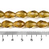 Transparent Glass Beads Strands EGLA-N013-T4mm-D08-4