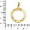 304 Stainless Steel Pendants STAS-K315-04C-G-3
