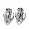 Tarnish Resistant 304 Stainless Steel Clip-on Earring Setting STAS-P249-23E-P-2