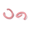 Spray Painted Iron Open Jump Rings IFIN-T017-04B-22-3