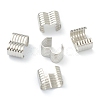 Non-Tarnish 201 Stainless Steel Ribbon Ends STAS-H143-22P-1