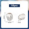 50Pcs Brass Spacer Beads KK-PH0006-36S-2