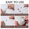 Self-Laminating Write-On Waterproof Baby Bottle Labels DIY-WH0504-25E-6