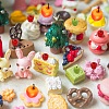 30Pcs 3 Style Mini Clay Imitation Apples DJEW-CA0001-31-4
