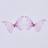Two Tone Polyester Fabric Wings Crafts Decoration FIND-S322-011B-3