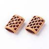 Imitation Wood Acrylic Beads SACR-Q186-39-2