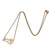 Crown Birth Year 201 Stainless Steel Pendant Necklaces for Women FS-WG4E8F2-40-3
